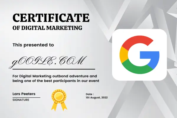 digital marketing google certification